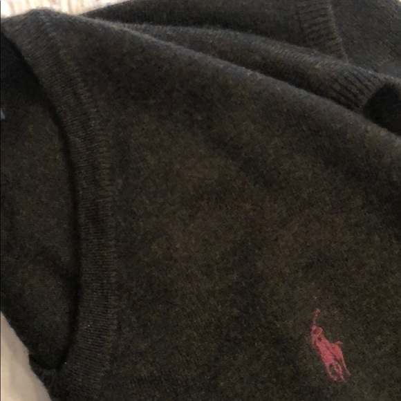 Polo by Ralph Lauren Sweater Vest 100% Merino Wool - Picture 7 of 7